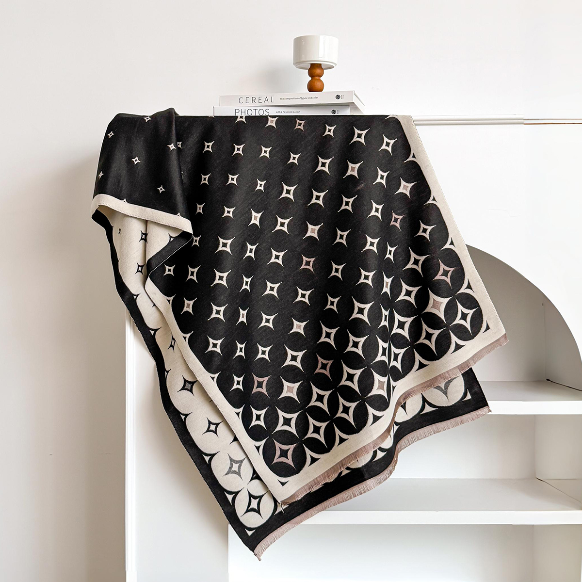 Luxury Winter Scarf Women Cash - Wool Scarf Men のレビューと価格