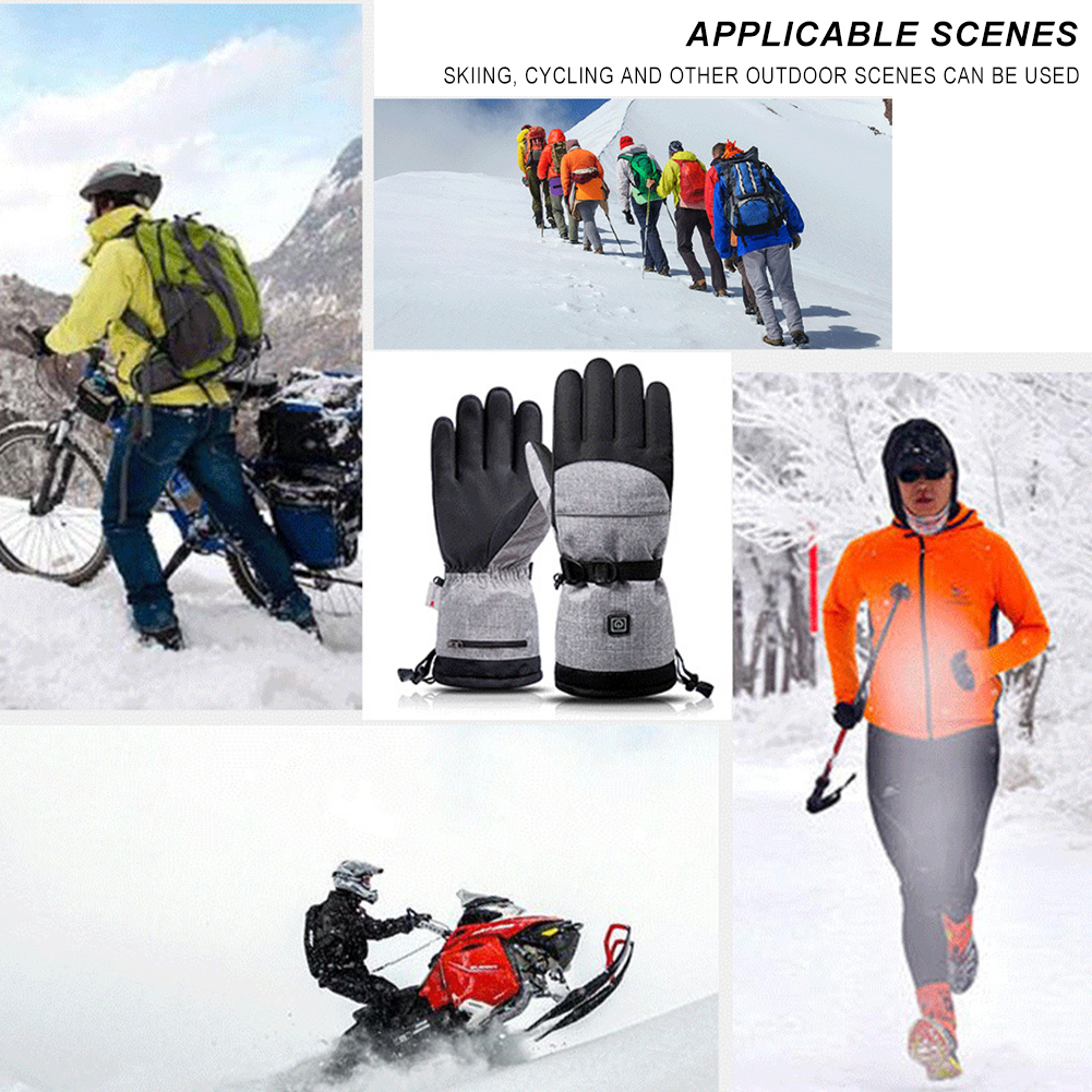Electric Heated Gloves Men Wom - Touch Screen Gloves のレビューと価格