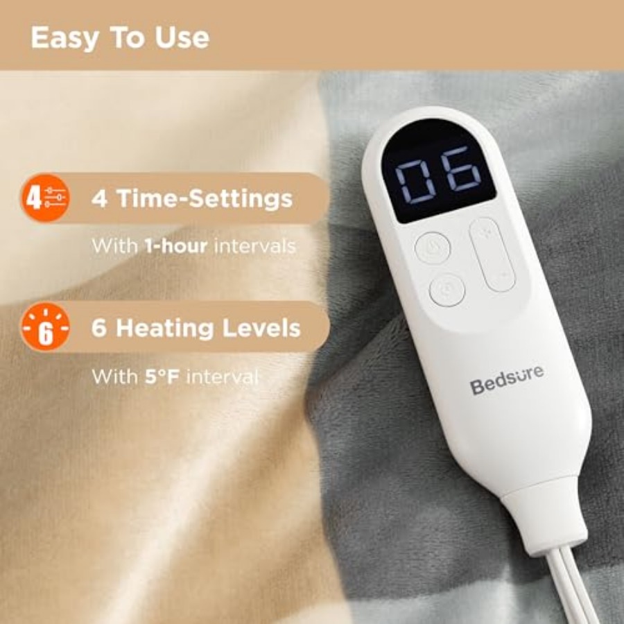 Heated Blanket Wearable Shawl  - Shawl Wrap Winter のレビューと価格