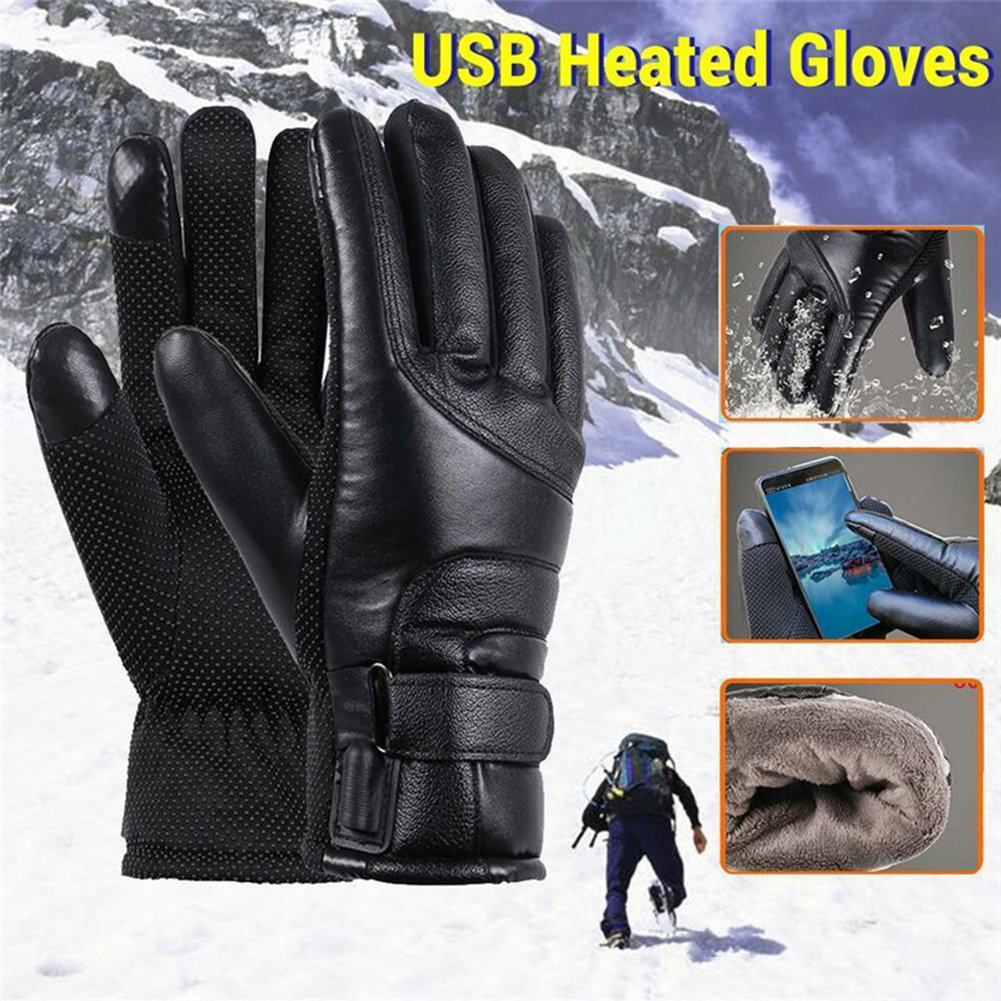 USB Electric Heated Gloves Out - Touch Screen Gloves のレビューと価格