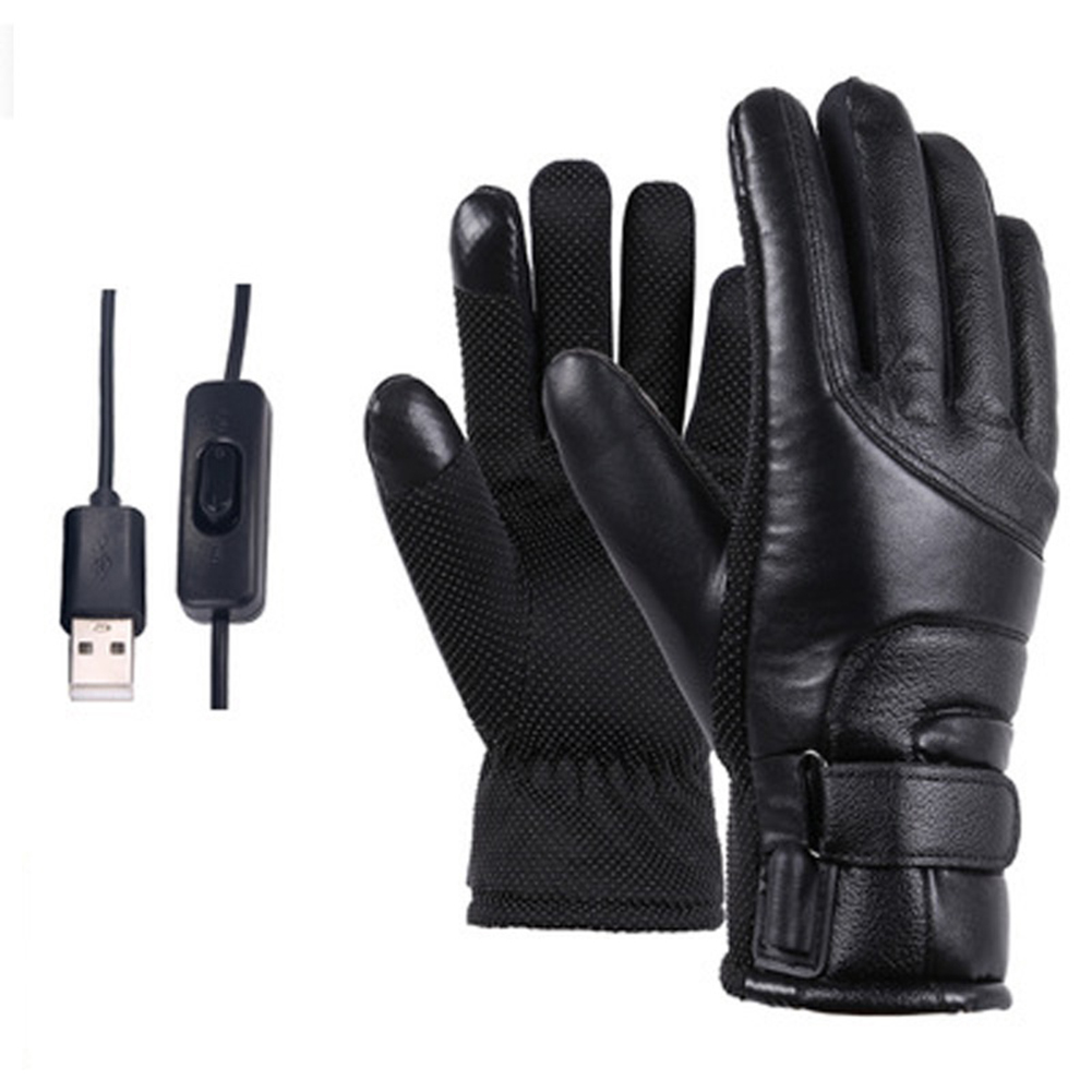 USB Electric Heated Gloves Out - Touch Screen Gloves のレビューと価格