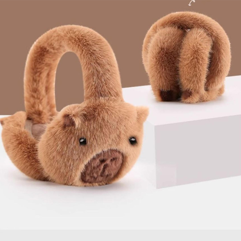 Cute Capibala Earmuffs Cartoon - Earmuffs Foldable のレビューと価格