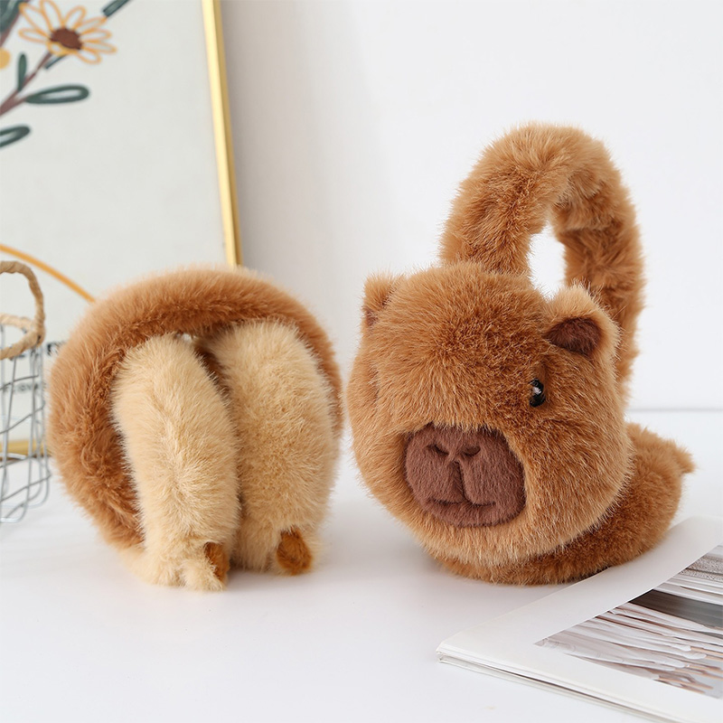 Cute Capibala Earmuffs Cartoon - Earmuffs Foldable のレビューと価格