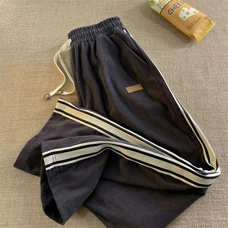 Corduroy Sweatpants Women Y2K  - Corduroy Pant Warm のレビューと価格