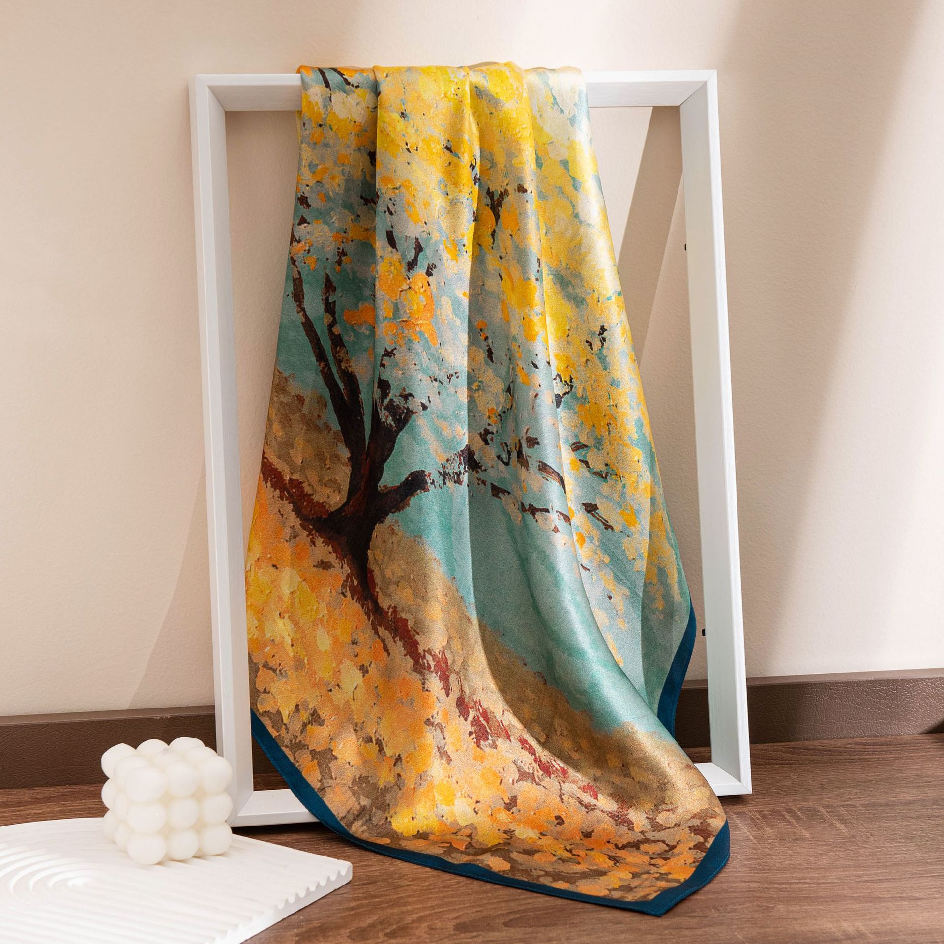 Mulberry silk scarf 2025 new r - Shawl Wrap Winter のレビューと価格