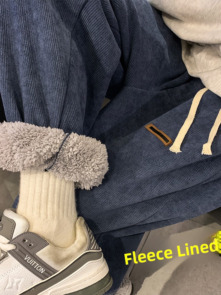 Men's Corduroy Lamb Velvet Thi - Corduroy Pant Warm のレビューと価格