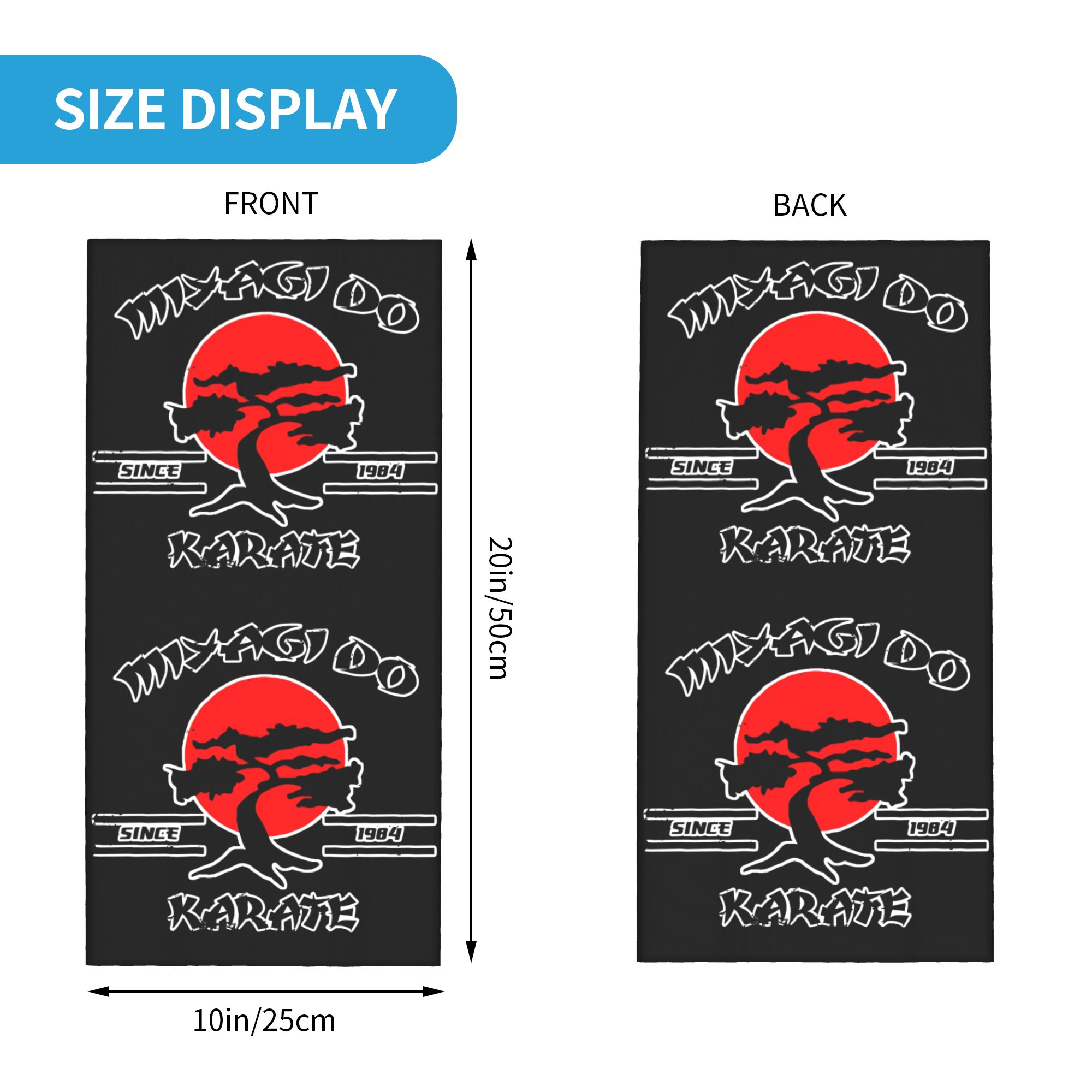 Custom K-Karates Retro Japanes - Neck Gaiter Fleece のレビューと価格
