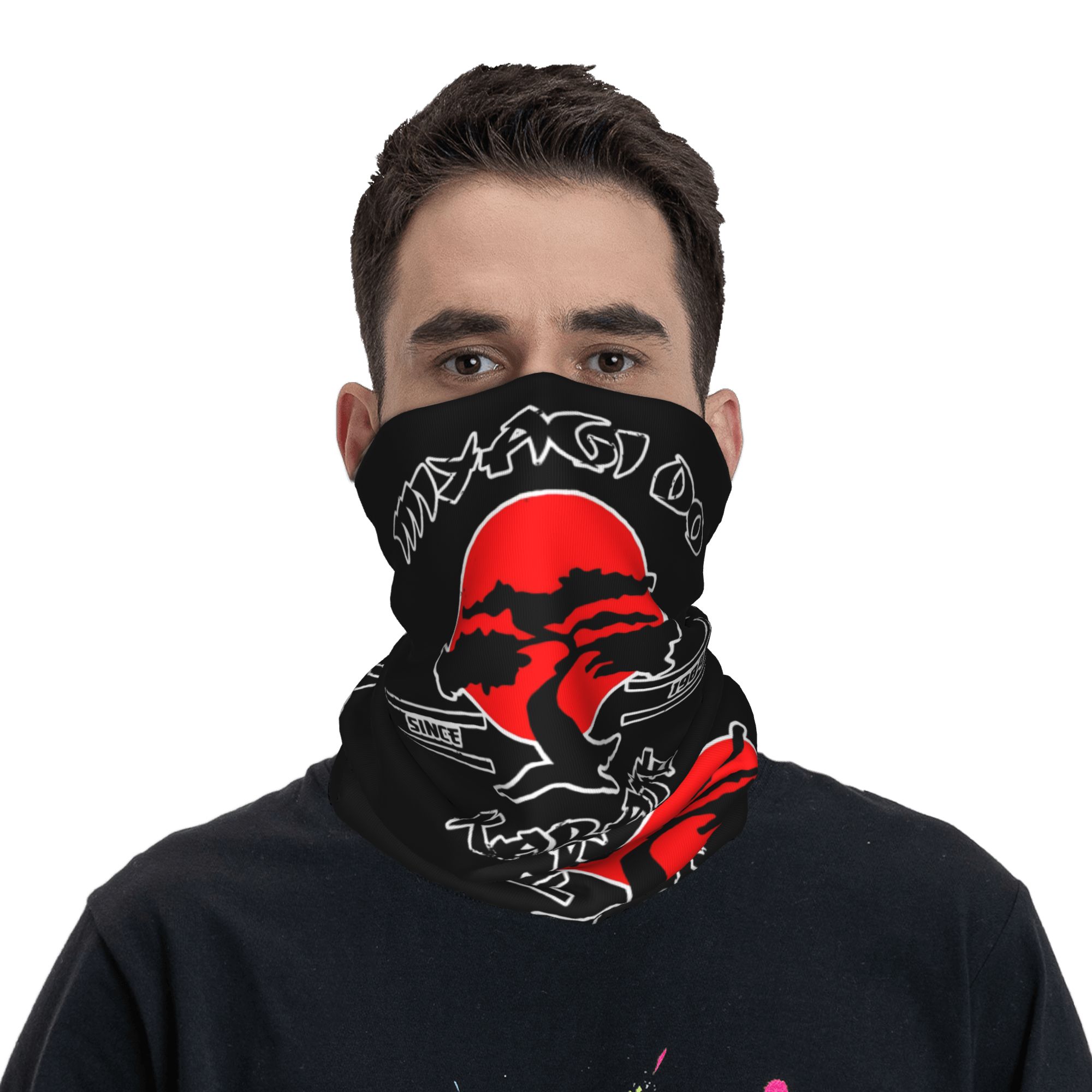 Custom K-Karates Retro Japanes - Neck Gaiter Fleece のレビューと価格