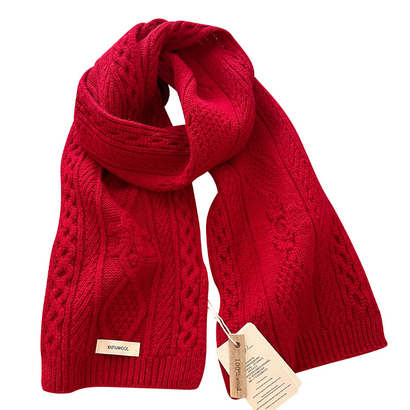 Luxury 100% Wool Scarf Women M - Wool Scarf Men のレビューと価格