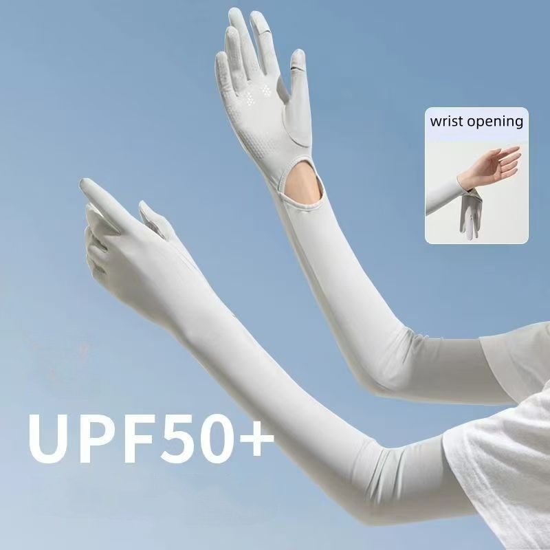 UPF50+ Ice Silk Sun Protection - Touch Screen Gloves のレビューと価格