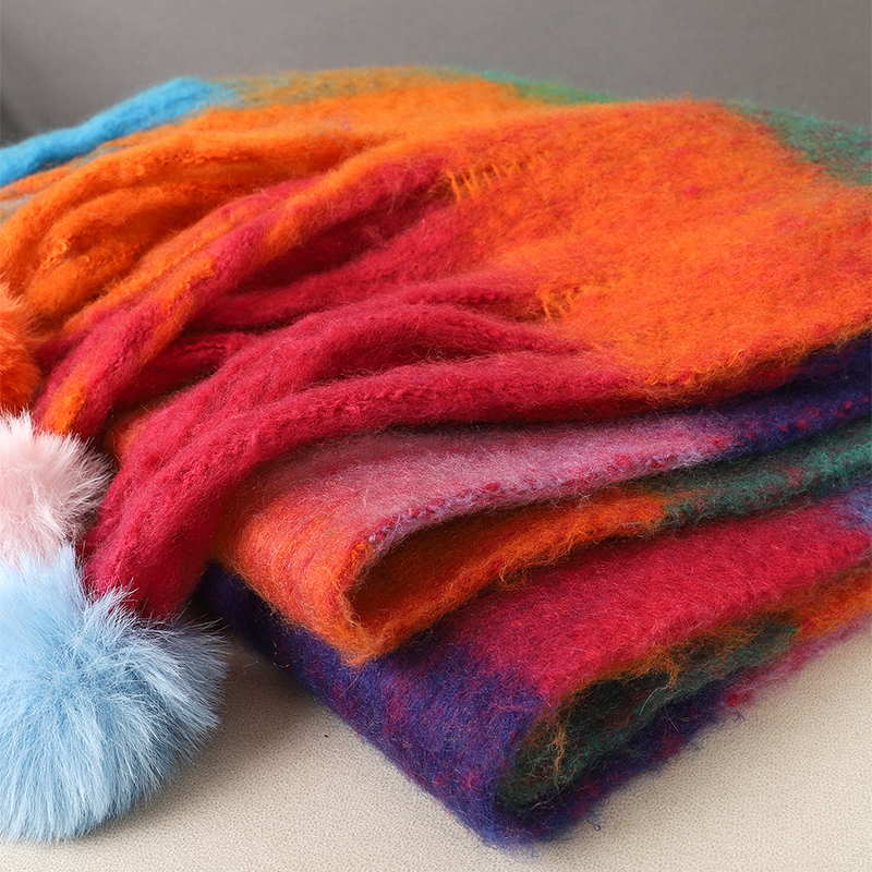 Luxury Plaid Scarf Winter Warm - Cashmere Pashmina Wrap のレビューと価格