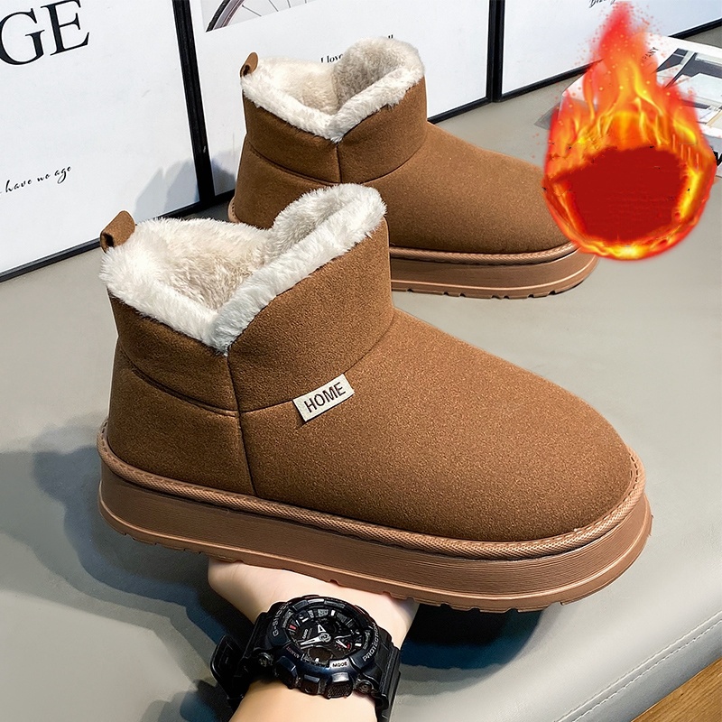 Popular Autumn and Winter Flee - Waterproof Winter Boot のレビューと価格