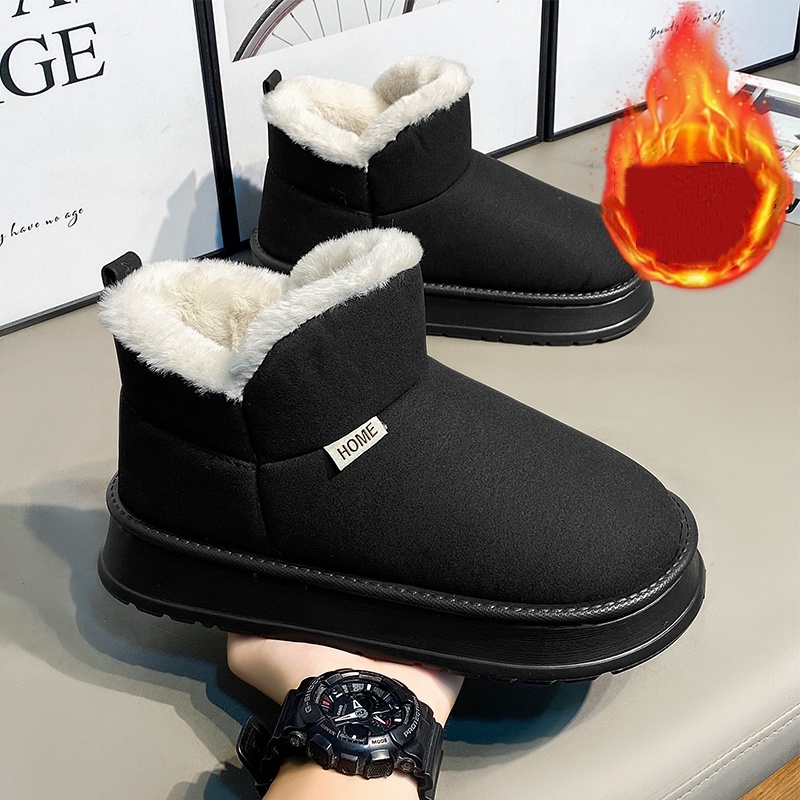 Popular Autumn and Winter Flee - Waterproof Winter Boot のレビューと価格