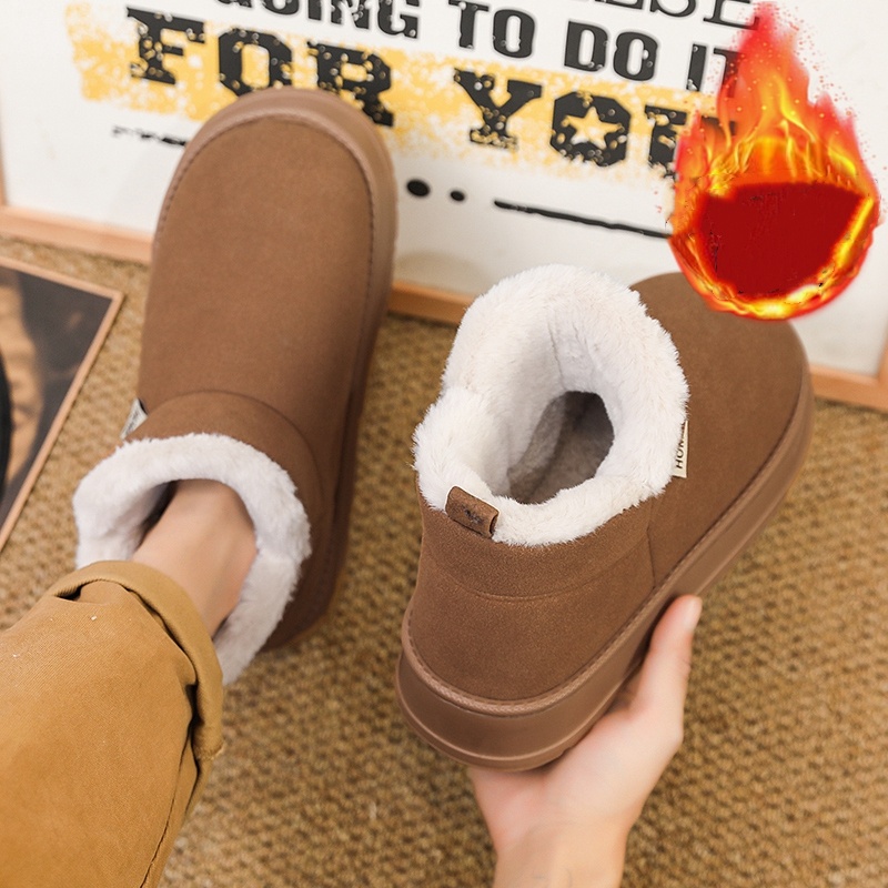 Popular Autumn and Winter Flee - Waterproof Winter Boot のレビューと価格