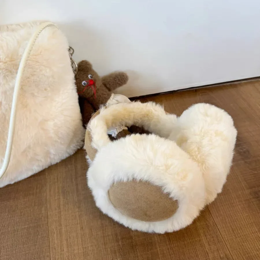 Fashion Plush Ear Muffs Foldab - Earmuffs Foldable のレビューと価格