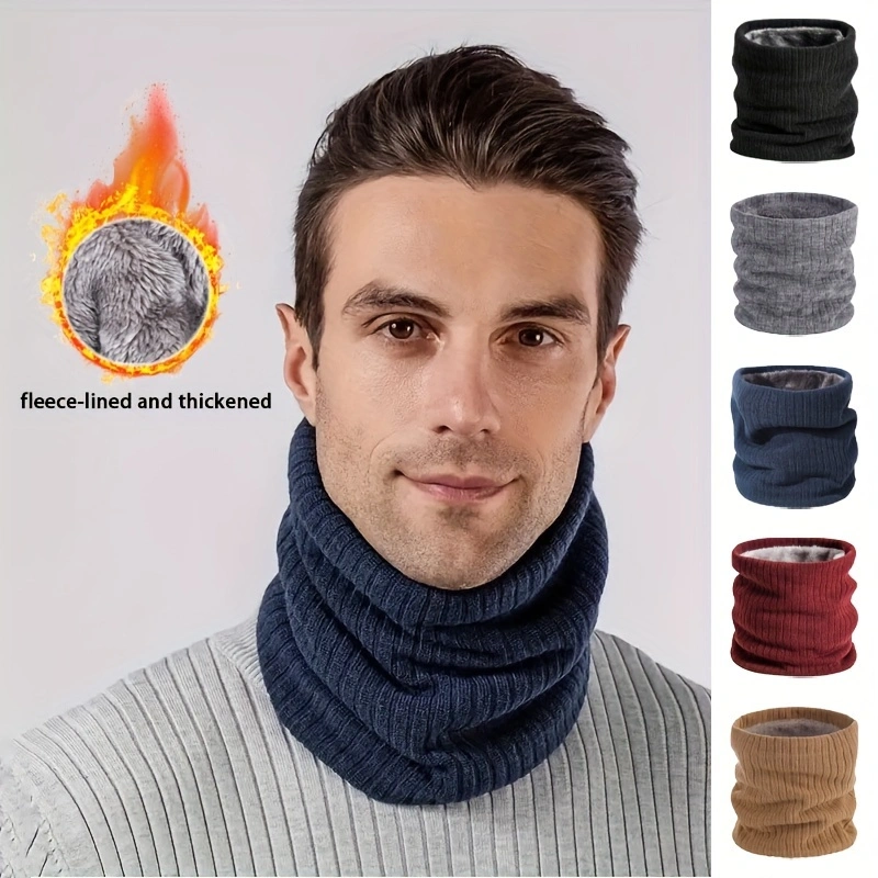 Warm Knitted Scarf Thermal Thi - Neck Gaiter Fleece のレビューと価格