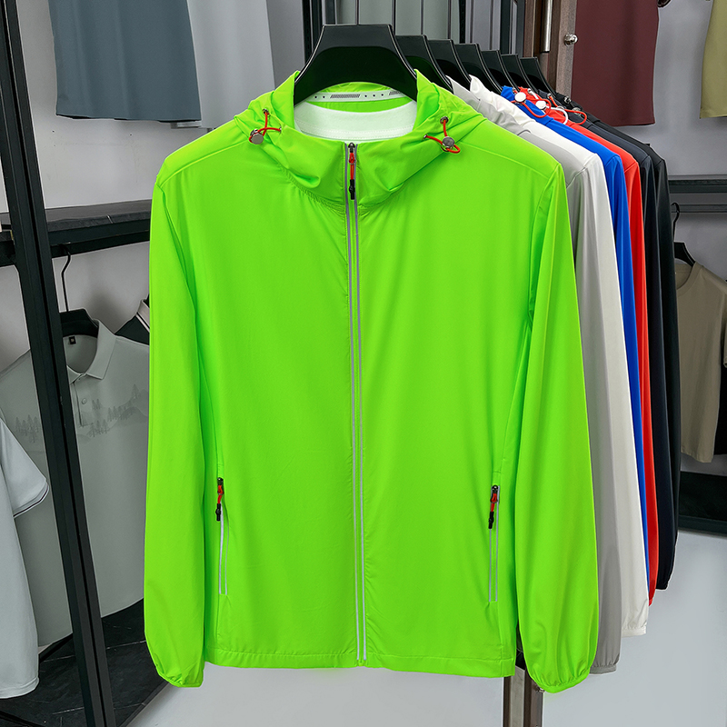 Ice Silk Sunscreen Skin Clothi - Down Jacket Packable のレビューと価格