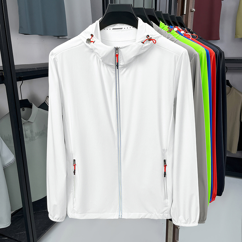 Ice Silk Sunscreen Skin Clothi - Down Jacket Packable のレビューと価格