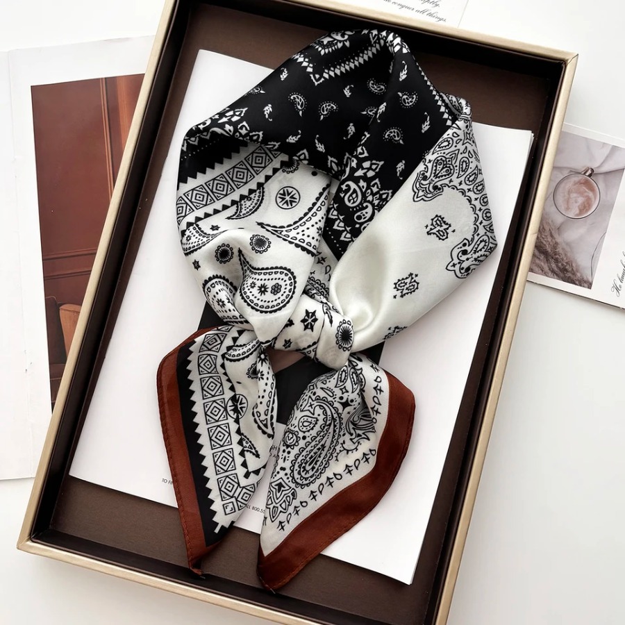 2025 Silk Shawl Square Scarf F - Shawl Wrap Winter のレビューと価格