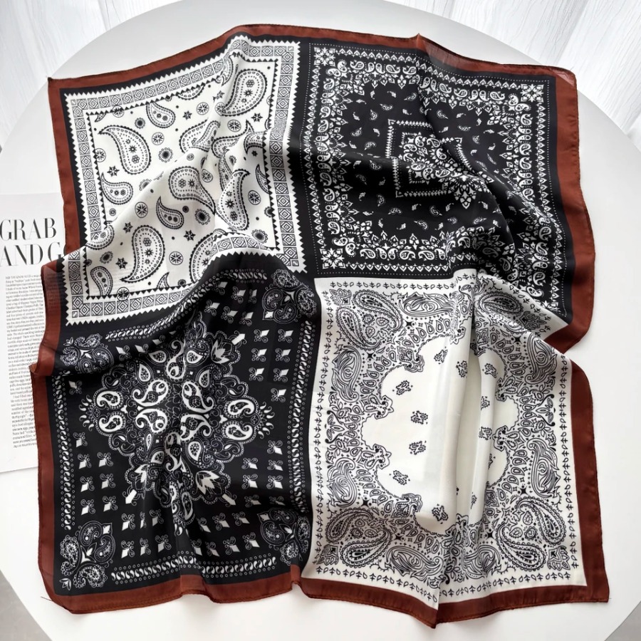 2025 Silk Shawl Square Scarf F - Shawl Wrap Winter のレビューと価格
