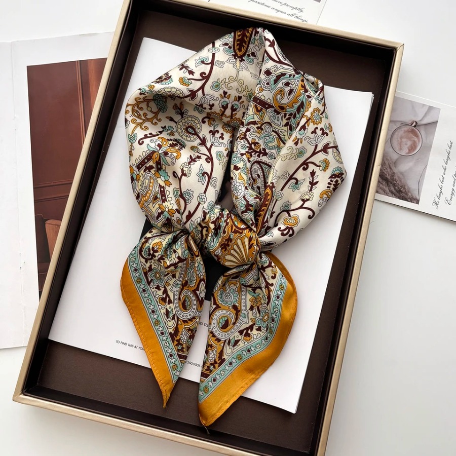 2025 Silk Shawl Square Scarf F - Shawl Wrap Winter のレビューと価格