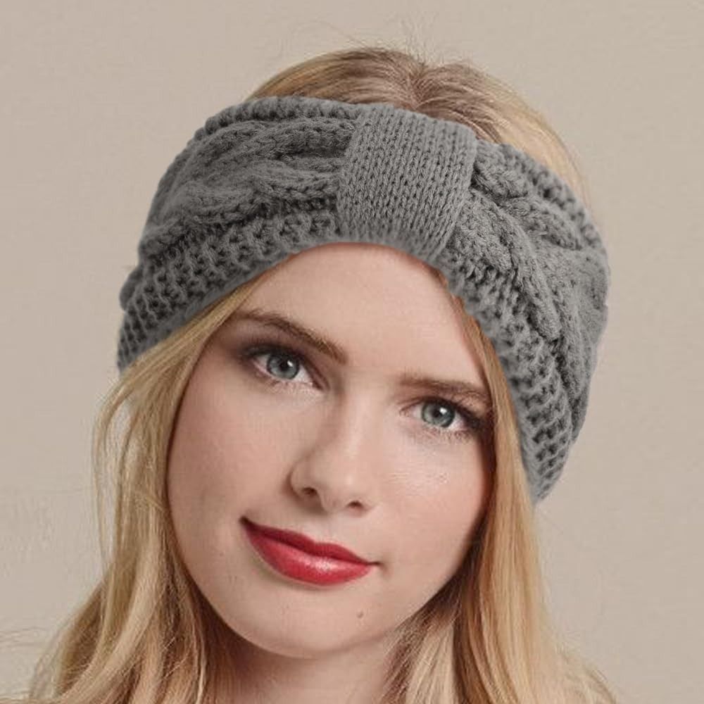 Winter Knitted Women Headbands - Winter Headband Fleece のレビューと価格